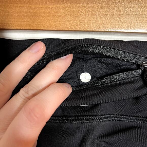 Lululemon Black Leggings with Mesh Panels LAST CALL - Picture 5 of 8